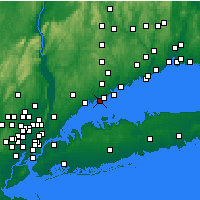 Nearby Forecast Locations - Stamford - Carte