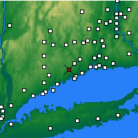 Nearby Forecast Locations - Trumbull - Carte