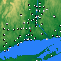 Nearby Forecast Locations - Wallingford - Carte