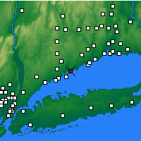 Nearby Forecast Locations - Westport - Carte