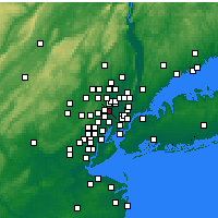 Nearby Forecast Locations - Clifton - Carte