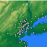 Nearby Forecast Locations - Paterson - Carte