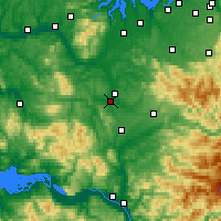 Nearby Forecast Locations - Chehalis - Carte