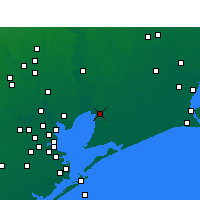 Nearby Forecast Locations - Anahuac - Carte
