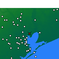 Nearby Forecast Locations - Baytown - Carte