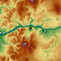 Nearby Forecast Locations - Hood River - Carte
