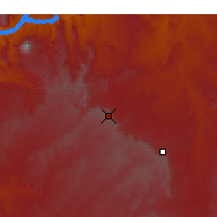 Nearby Forecast Locations - Kayenta - Carte
