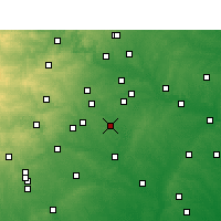 Nearby Forecast Locations - Lockhart - Carte