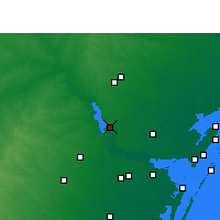 Nearby Forecast Locations - Mathis - Carte