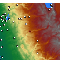 Nearby Forecast Locations - Pioneer - Carte