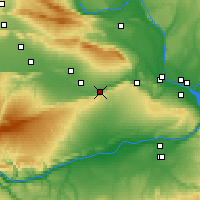 Nearby Forecast Locations - Prosser - Carte