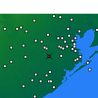 Nearby Forecast Locations - Rosharon - Carte