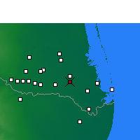 Nearby Forecast Locations - San Benito - Carte