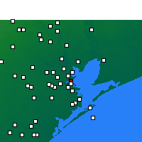 Nearby Forecast Locations - Seabrook - Carte