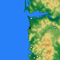 Nearby Forecast Locations - Seaside - Carte