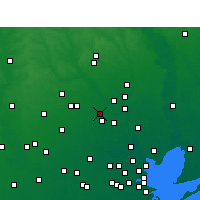 Nearby Forecast Locations - Spring - Carte