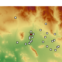 Nearby Forecast Locations - Surprise - Carte