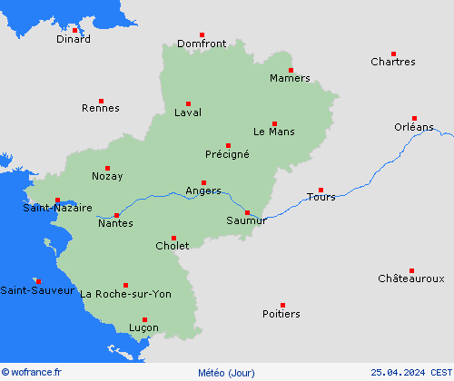 aperçu  France Cartes de prévision