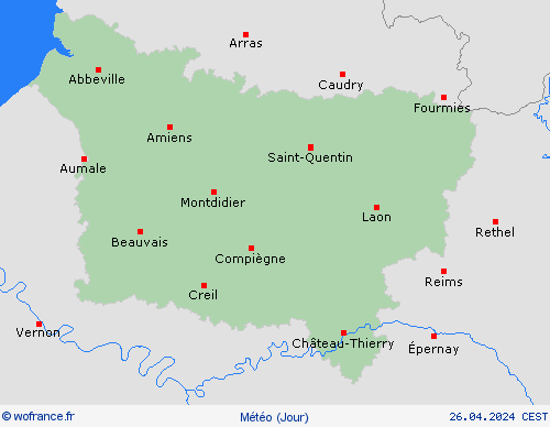 aperçu  France Cartes de prévision