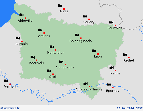 webcam  France Cartes de prévision