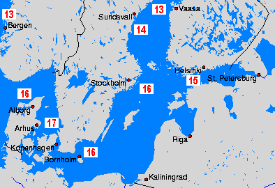 Mer Baltique: dim, 28.04.