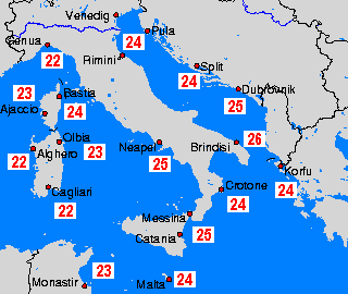 Mediterranée centrale: mer, 01.05.